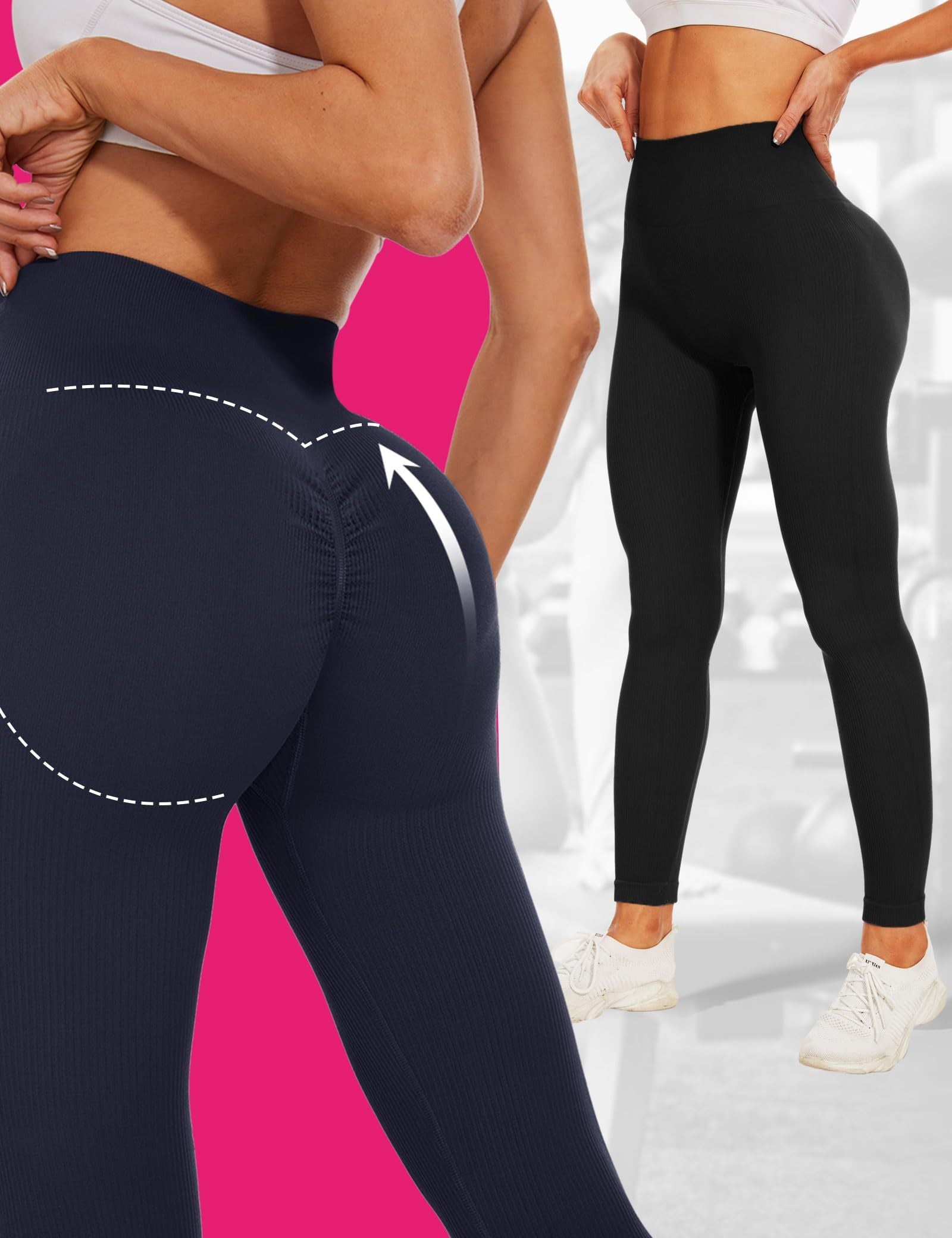 Sleek, comfy, and seamless—your new go-to leggings.