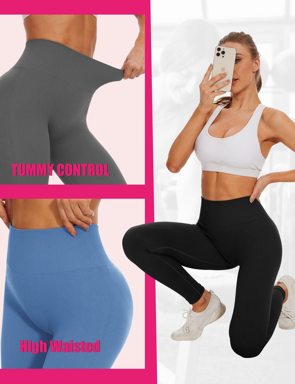 Sleek, comfy, and seamless—your new go-to leggings.