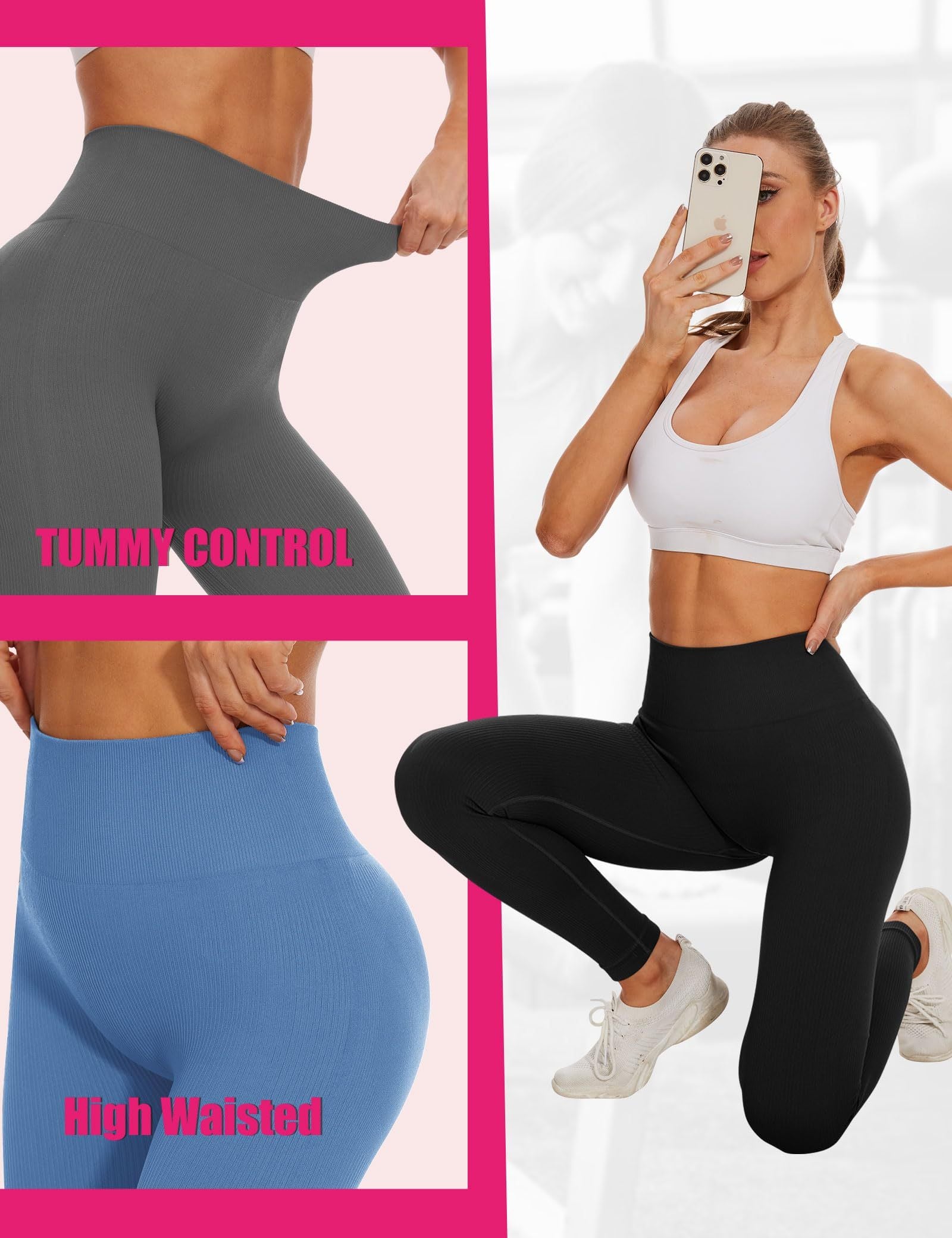 Sleek, comfy, and seamless—your new go-to leggings.